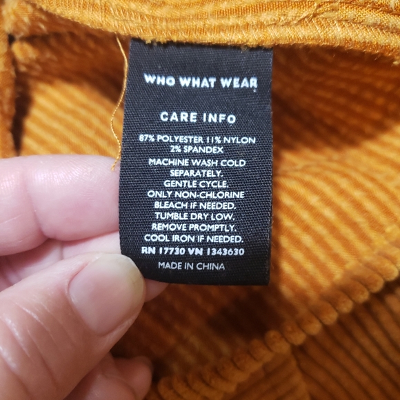 NWT Who What Wear Shirt Belted L - Picture 5 of 5